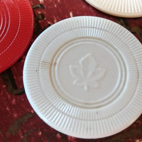 R D Fleck & Co Vintage Poker Chips - Picture 5 of 7